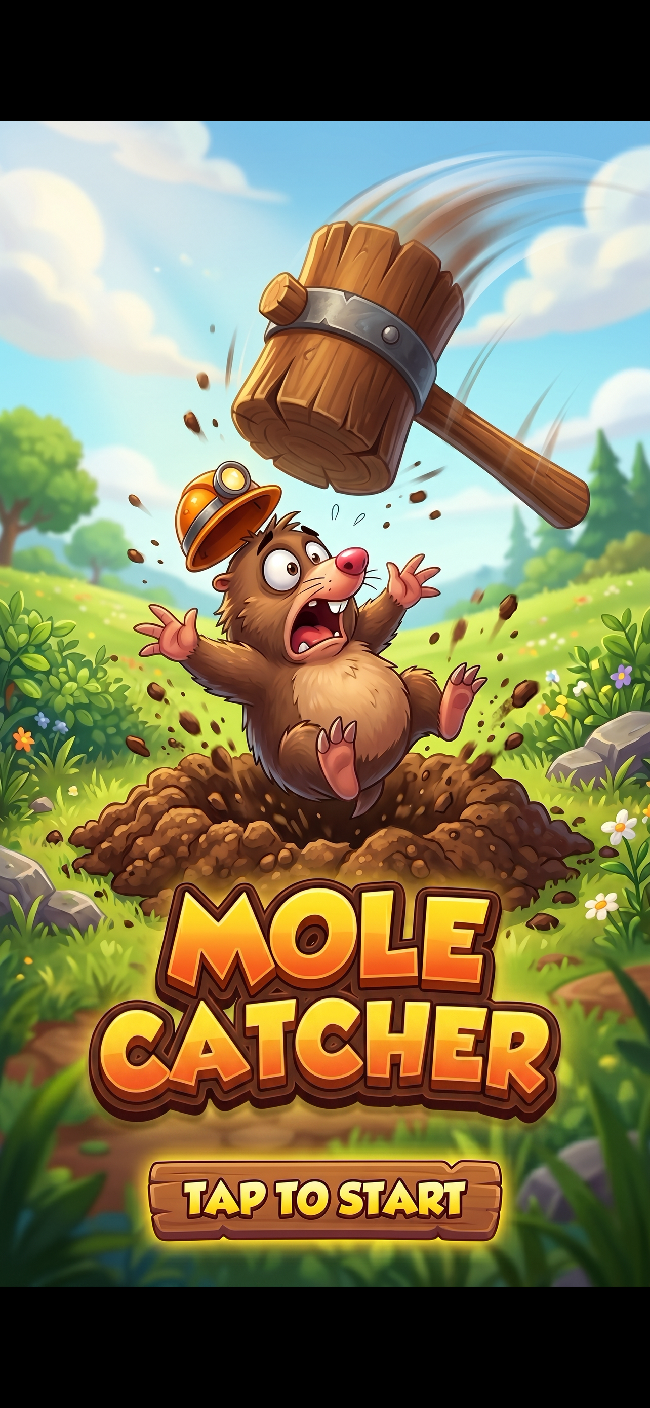 Mole Catcher title screen