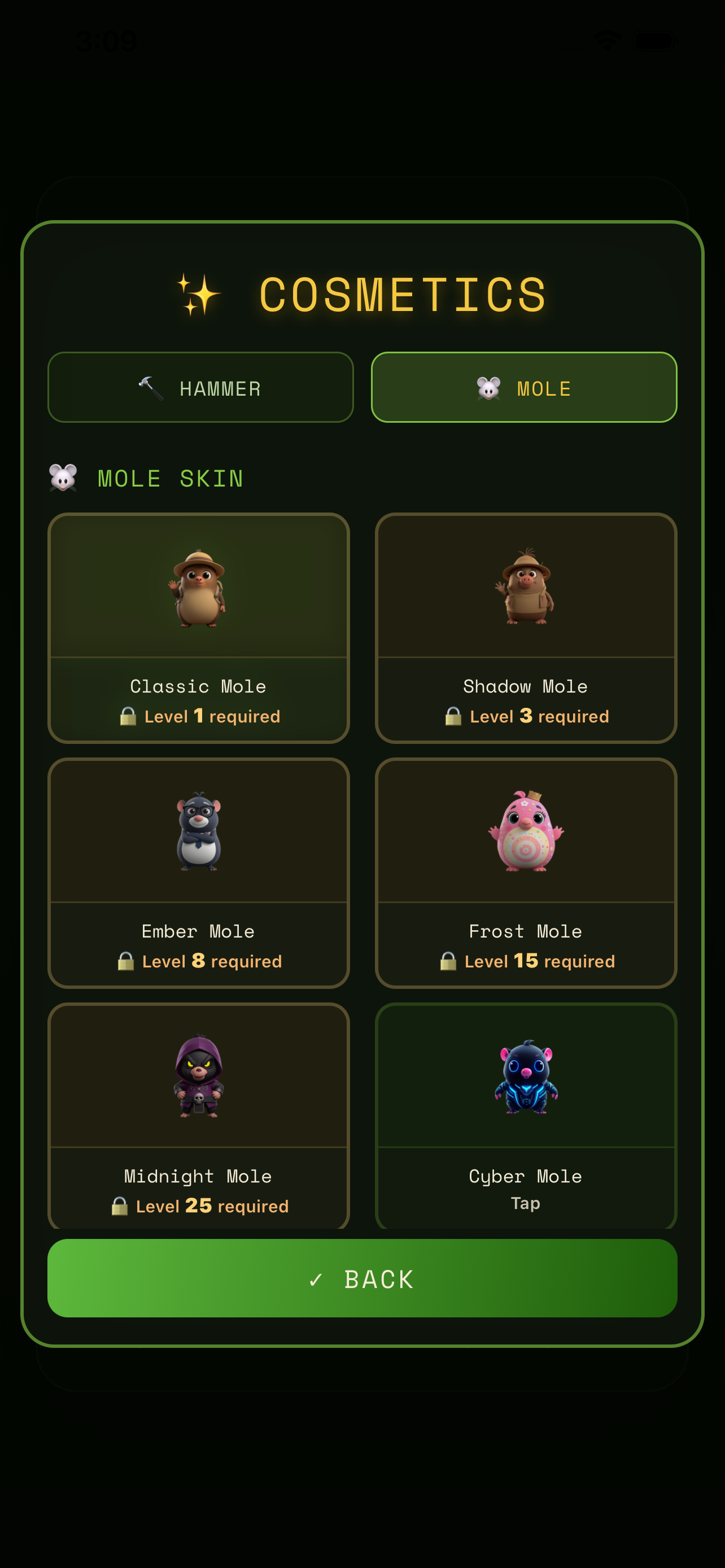 Mole Catcher gameplay